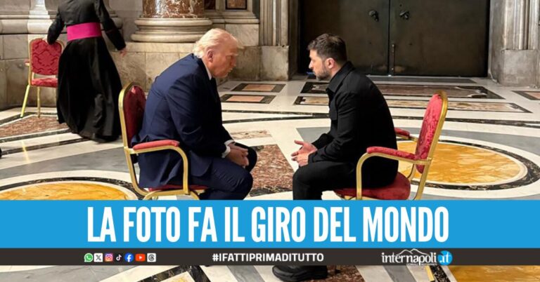 Faccia a faccia Trump-Zelensky a San Pietro prima dei funerali di Papa Francesco, l'incontro è già definito "storico"