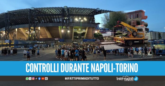 Brutta sorpresa per 64 tifosi del Napoli fuori al 