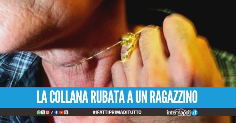 Rubano una collana d'oro e tentano il "cavallo di ritorno", due giovani in manette a Caserta