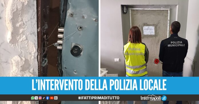 Occupava abusivamente la casa popolare a Piscinola, donna sgomberata