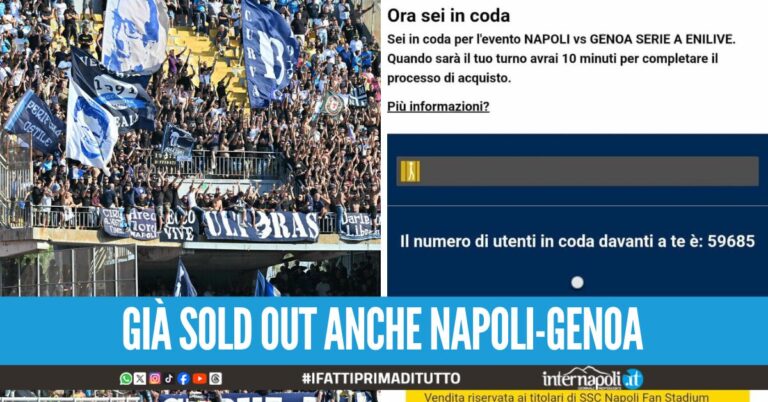 Una marea azzurra pronta ad invadere Lecce, attesi nel capoluogo salentino oltre 5mila napoletani