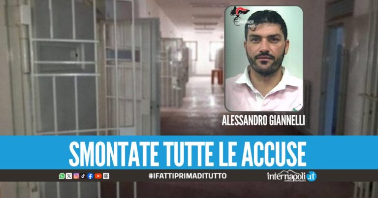 Droga in carcere, accuse in frantumi per il nipote del ras Giannelli