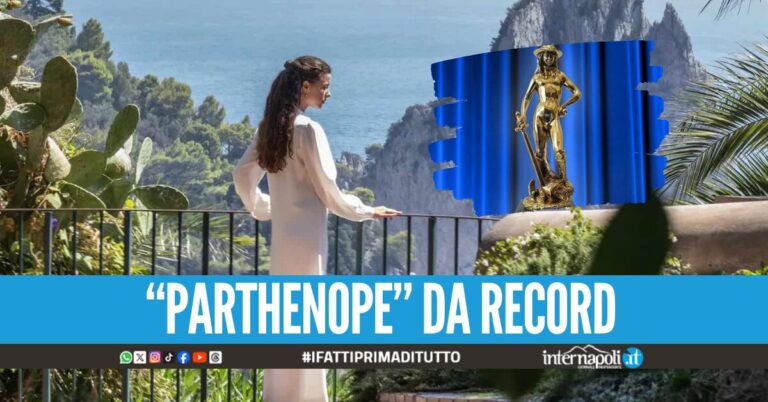 "Parthenope" alla conquista dei David di Donatello, ben 15 candidature per il capolavoro di Sorrentino