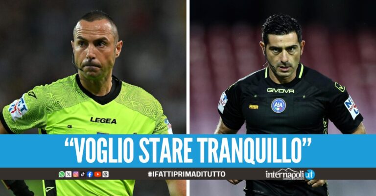 "Io e Maresca abbiamo deciso di non dirigere il Napoli", la confessione dell'arbitro Guida