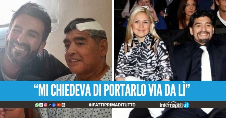 "Era in ostaggio dei medici, aveva paura", l'ex moglie di Maradona racconta l'ultimo appello del "Pibe de Oro"