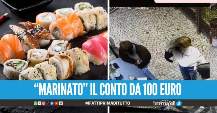 Cenano al sushi di Afragola e scappano via senza pagare, il titolare del ristorante: 