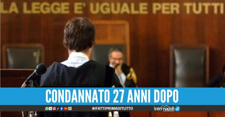 Omicidio di camorra del '98, Nicola Martinez sconterà 30 anni di carcere