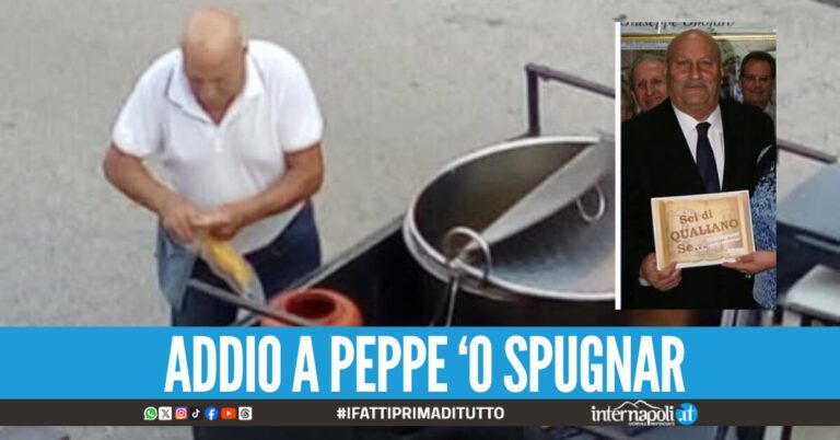 Se ne va un pezzo di storia di Qualiano, è morto Giuseppe Arduo