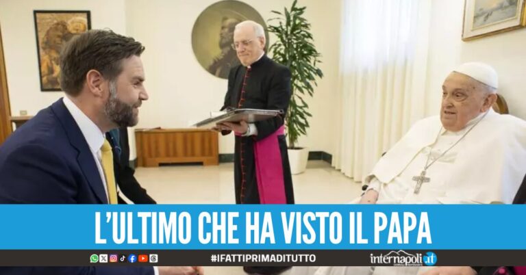 Papa Francesco, l'ultimo incontro col Vicepresidente Usa Vance L'avevo visto bene