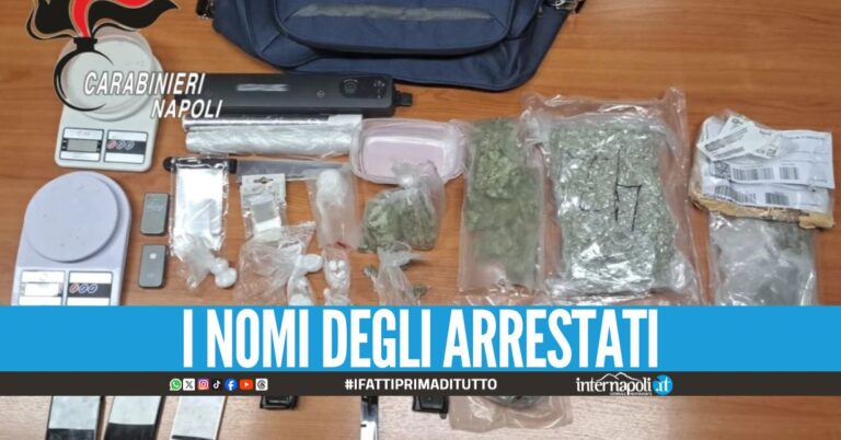 Pistole e un kg di droga nascosti in casa, 2 arresti a Boscoreale