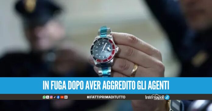 Rapina un turista dell'orologio di lusso in Spagna, 39enne arrestato a Napoli