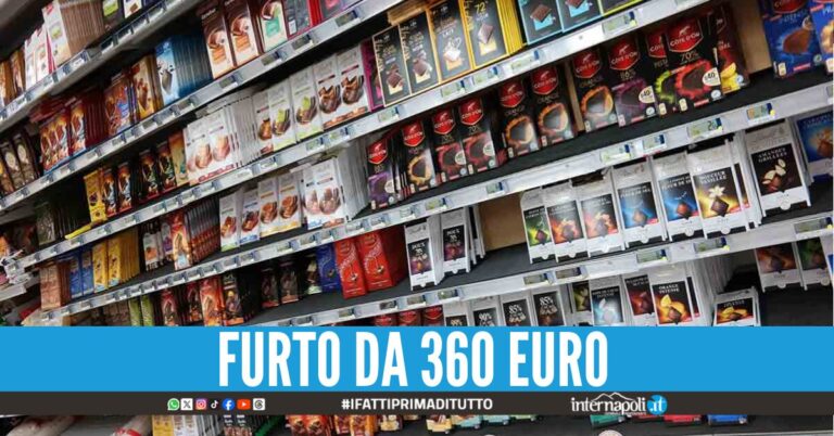 Rubano centinaia di tavolette di cioccolato in manette due trentenni nel Casertano