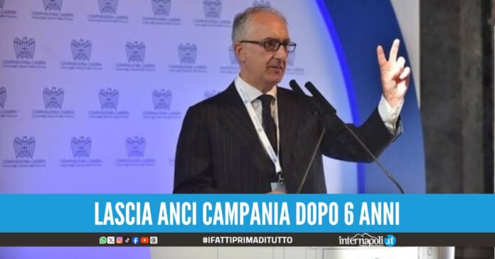 Scioglimento del Comune di Caserta, l'ex sindaco Marino lascia la guida dell'Anci