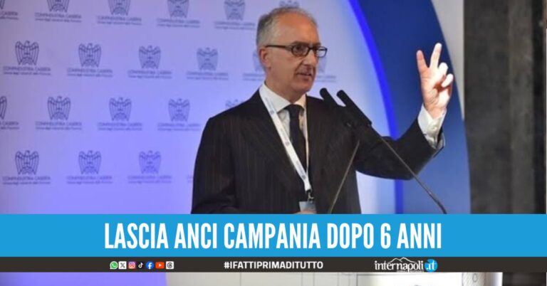 Scioglimento del Comune di Caserta, l'ex sindaco Marino lascia la guida dell'Anci