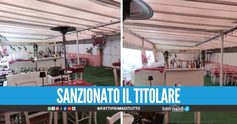 Sequestrato un noto locale a Coroglio, blitz della Municipale