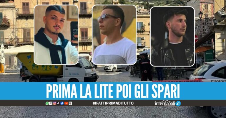 Sparatoria in piazza nel Palermitano, identificate le tre giovani vittime
