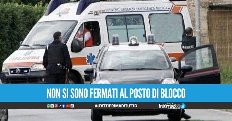 Sparatoria nel Salernitano tra carabinieri e ladri in fuga, grave un 40enne