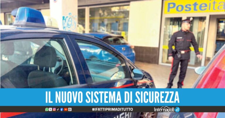 Sventata rapina alle poste di Sant'Anastasia, malviventi in fuga