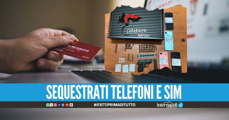 Trovata la pistola dei truffatori informatici, blitz nel covo. I carabinieri della sezione Operativa di Torre del Greco hanno