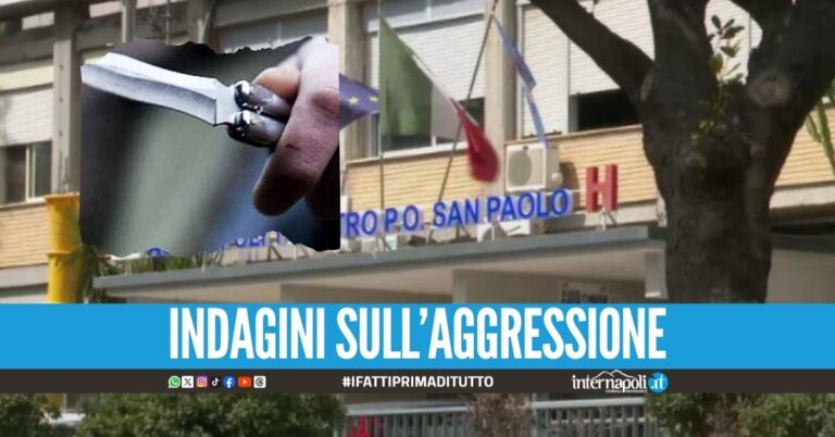 Volano le coltellate nella lite a Napoli, 35enne finisce in ospedale