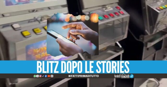 Sequestrato un bar a Secondigliano, slot illegali scoperte grazie ai social