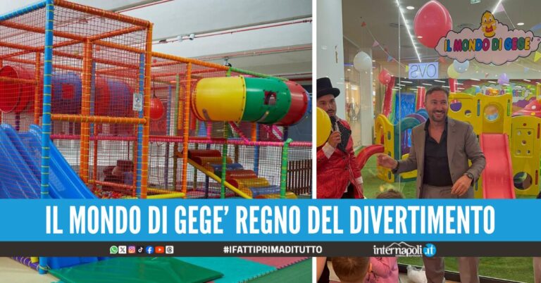 Al Centro La Birreria 'Il Mondo di Gegè', protagonista assoluto il divertimento dei bambini