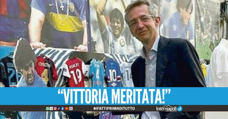 Anche Manfredi esulta per Napoli campione: "È successo!"