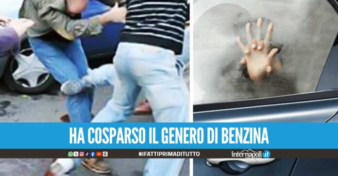 Beccato dal suocero con l'amante, volano schiaffi e pugni a Mondragone: Ti dò fuoco