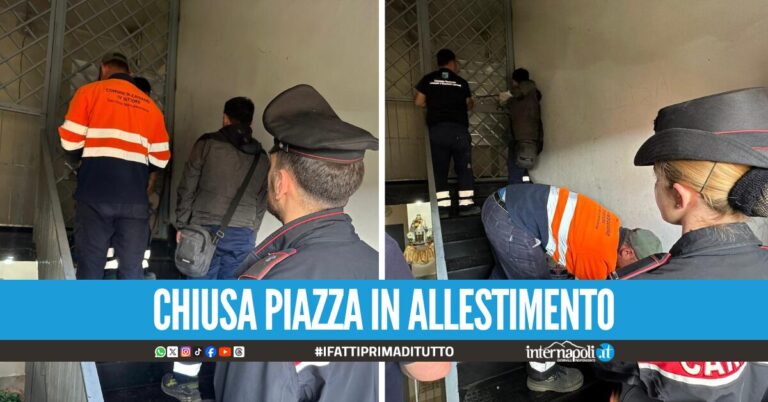 Blitz dei carabinieri a Caivano, chiusa una piazza si spaccio vicino alla chiesa