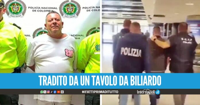 Camorra, estradato dalla Colombia il boss Gustavo Nocella