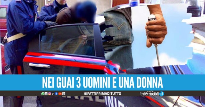Cercola, falliscono il colpo e aggrediscono il proprietario col cacciavite: sgominata la banda