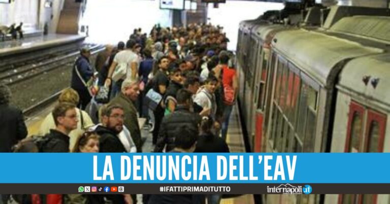 Circumvesuviana nel caos: sciopero e ondata di malati sospetti