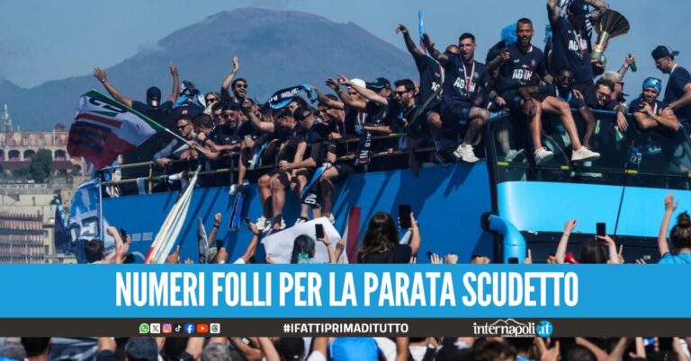 Oltre 70 milioni di telespettatori e 170 paesi collegati, i numeri da record della parata Scudetto