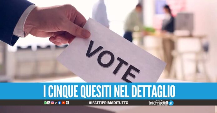 Lavoro e cittadinanza: cosa e come si voterà durante i referendum dell'8 e 9 giugno