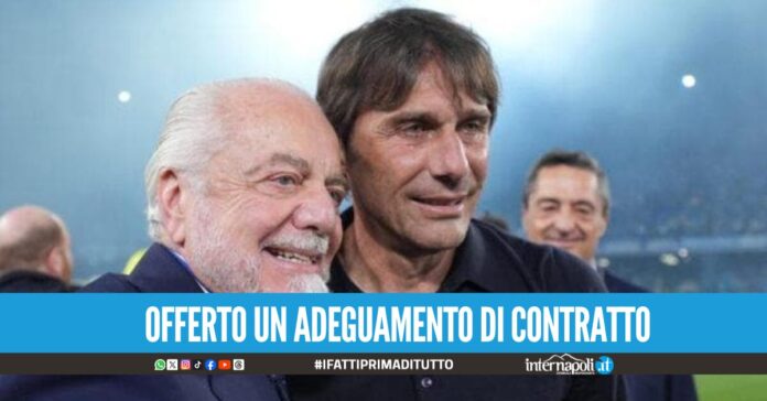 De Laurentiis ha offerto un adeguamento di contratto ad Antonio Conte