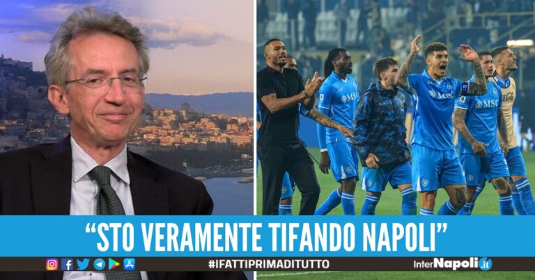 Il sindaco Manfredi: “Io juventino? Mi sono convertito, ora soffro per gli azzurri”