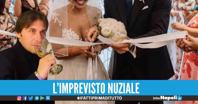Napoli in ritiro con gli sposi, Conte trova un matrimonio sulla strada per lo scudetto