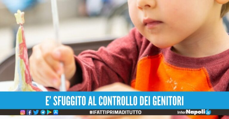 Bimbo di 3 anni miracolosamente salvo dopo volo dal secondo piano