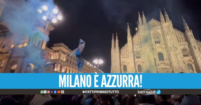 Tifosi azzurri a Milano