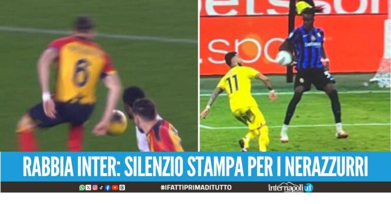 Rabbia Inter per le decisioni arbitrali, silenzio stampa nel post partita