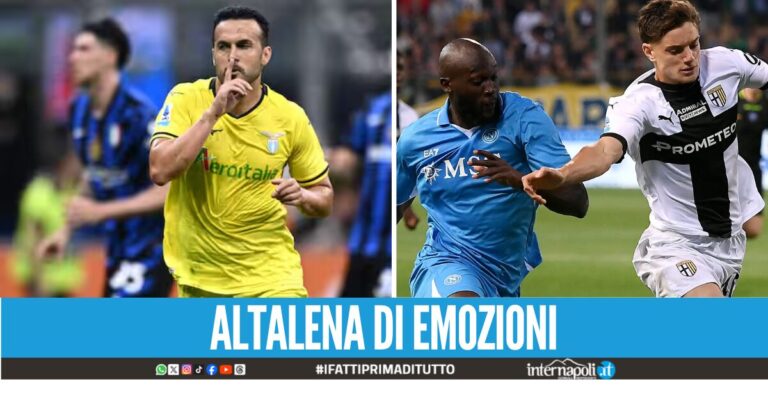 Il doppio vantaggio Inter, la rimonta firmata Pedro ed il rigore negato al Napoli: serata al cardiopalma per i tifosi azzurri