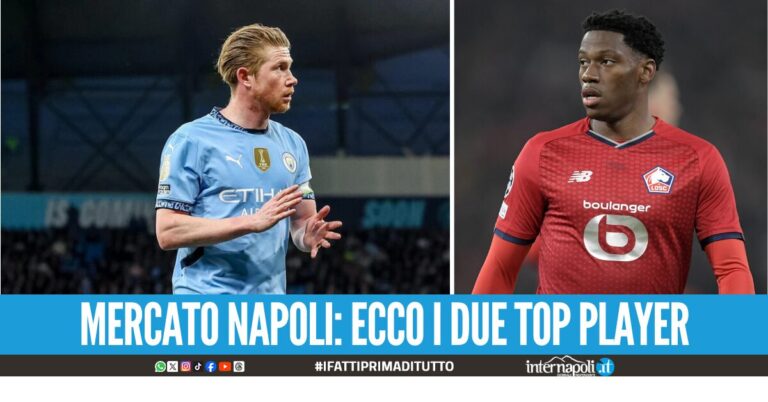 Non solo Kevin De Bruyne, De Laurentiis accelera anche per David