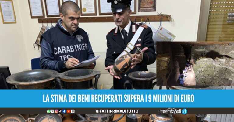 Patrimonio artistico e archeologico di Napoli: recuperati quasi 25.000 beni nel 2024