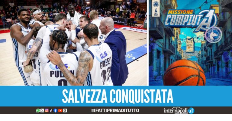 Missione compiuta per il Napoli basket, salvezza raggiunta