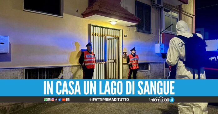 Accoltella la moglie e sequestra i due figlioletti in casa a Pompei