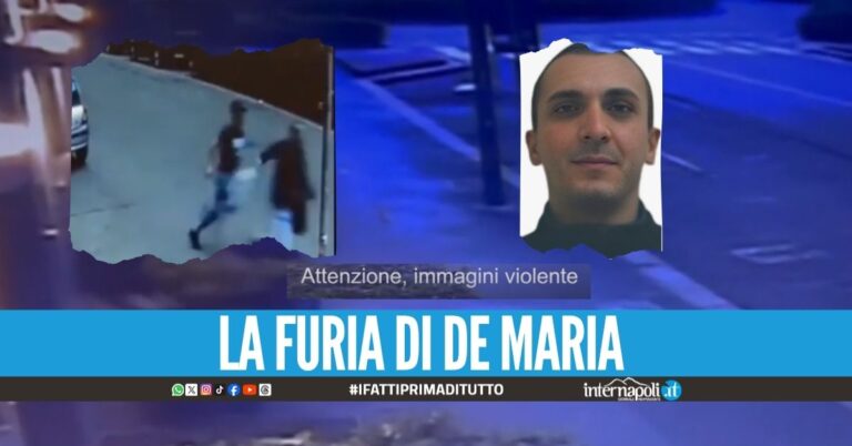L'agguato del detenuto napoletano al collega ripreso dalle telecamere