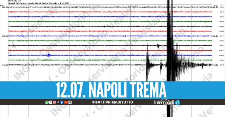 Doppia scossa di terremoto nei Campi Flegrei, la più forte 4.4