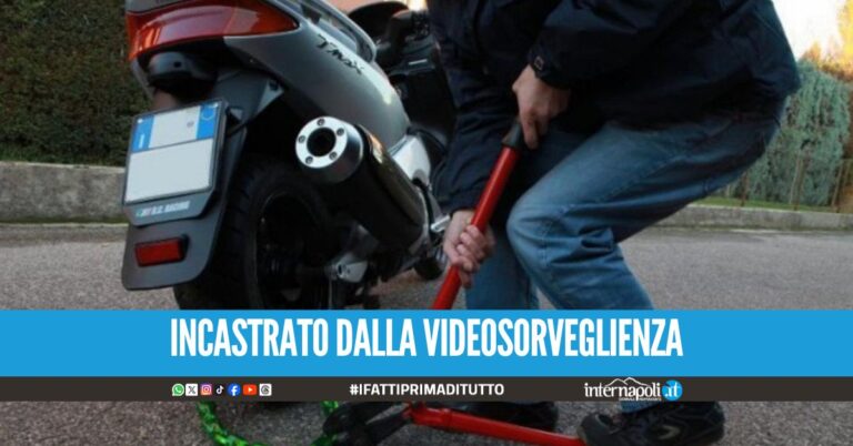 Raffica di furti di Honda Sh, arrestato 28enne di Castellammare