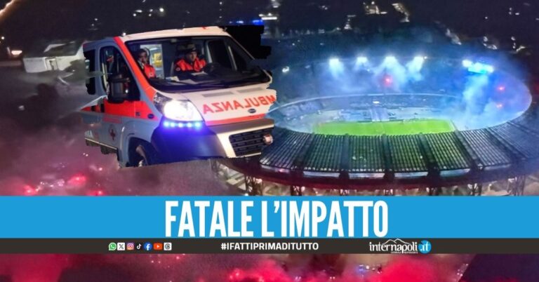 Incidente nella notte Scudetto, 47enne muore al Cardarelli