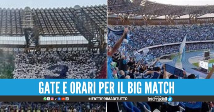 Gate e orari per il big match